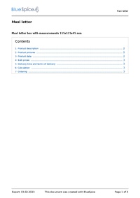 Data sheet PDF