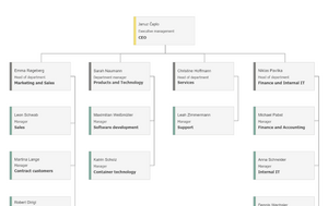 Screenshot Org chart